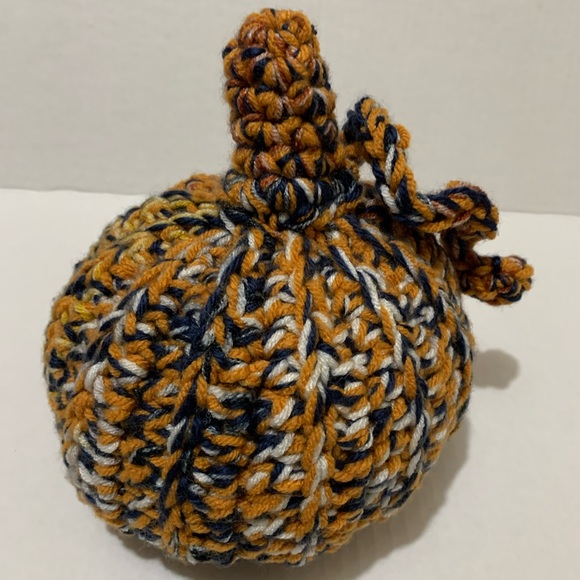 Fall Decor Kitchen Decor Handmade Crochet Pumpkin - Picture 2 of 16